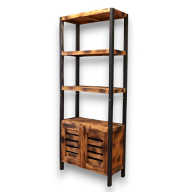 Standard Four Shelf Stand & Cupboard