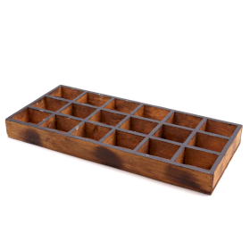 Display Tray - 18 Compartments