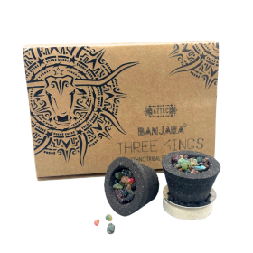 3x Banjara Resin Cups - 3 Kings