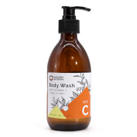 4x Aromatherapy Body Wash with Vitamin C – Orange & Lemon