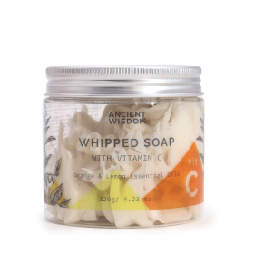 4x Aromatherapy Whipped Soap with Vitamin C
