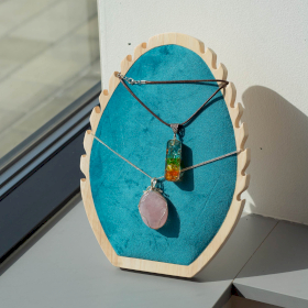 Extra Large Oval Necklace Display  32x21cm