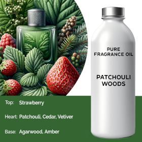 Patchouli Woods Pure Fragrance Oil - 500ml