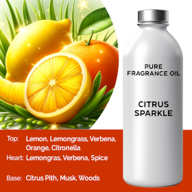 Citrus Sparkle Pure Fragrance Oil - 500ml