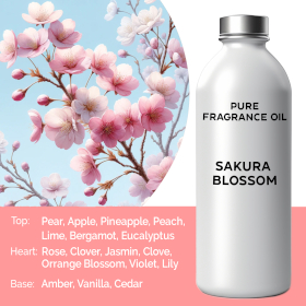 Sakura Blossom Pure Fragrance Oil - 500ml