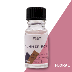 10x 10ml Summer Rose Fragrance Oil