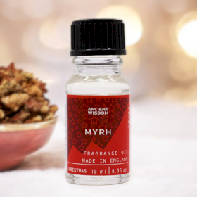 10x 10ml Xmas Myrrh Fragrance Oil