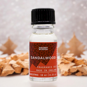 10x 10ml Xmas Sandalwood Fragrance