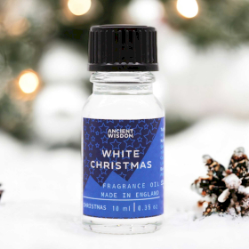 10x White Christmas Fragrance Oil 10ml