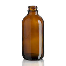 30x 500ml Amber Glass Boston Bottle - No Cap