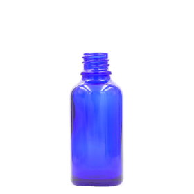 192x 10ml Blue Glass Dropper Bottle - No Cap