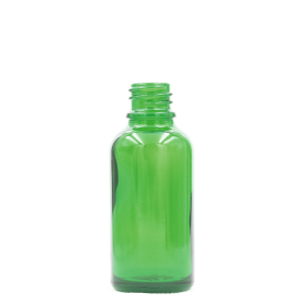 192x 10ml Green Glass Dropper Bottle - No Cap