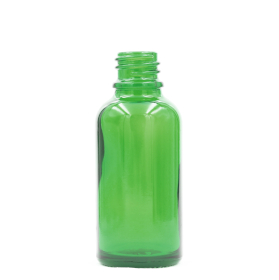 110x 30ml Green Glass Dropper Bottle - No Cap