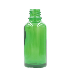 88x 50ml Green Glass Dropper Bottle - No Cap