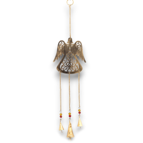 2x Indian Chimes - Angel 3 Bells - 14x60cm