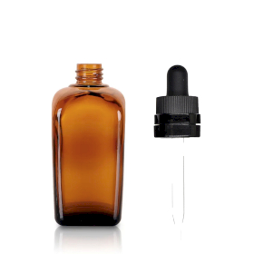 140x 10ml Amber Glass Alchemist Bottle with Pipette