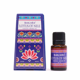 6x Banjara Indian Fragrance Oil 10ml - Lotus of the Nile