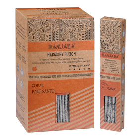 12x Banjara Palo Santo Smudge Incense Sticks - Copal