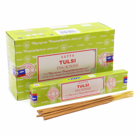 12x Satya Incense 15gm - Tulsi