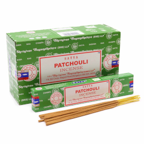 12x Satya Incense 15gm - Patchouli