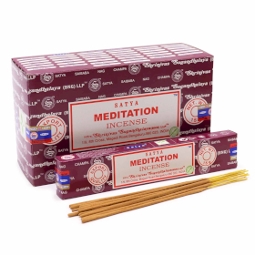 12x Satya Incense 15gm - Meditation