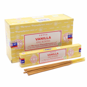 12x Satya Incense 15gm - Vanilla