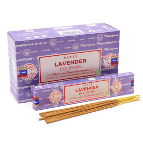 12x Satya Incense 15gm - Lavender