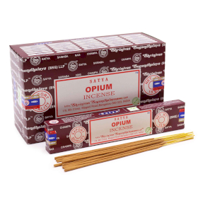 12x Satya Incense 15gm - Opium