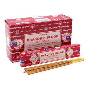 12x Satya Incense 15gm - Dragon\'s Blood