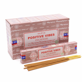 12x Satya Incense 15gm - Positive Vibes