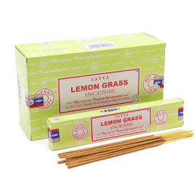 12x Satya Incense 15gm - Lemongrass