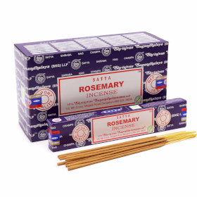 12x Satya Incense 15gm - Rosemary