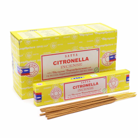 12x Satya Incense 15gm - Citronella