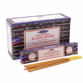 12x Satya Incense Sticks 15g - Black Opium