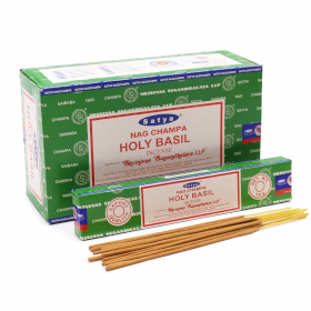 12x Satya Incense Sticks 15g - Holy Basil