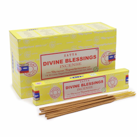 12x Satya Incense Sticks 15g - Divine Blessing