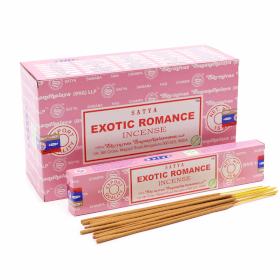 12x Satya Incense Sticks 15g - Exotic Romance