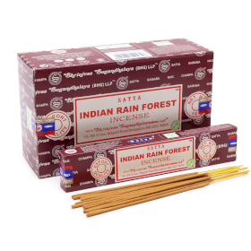 12x Satya Incense Sticks 15g - Indian Rain Forest