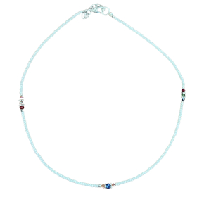 Nepalese Extra Fine Gem Necklace - Pearl & Cut Beads