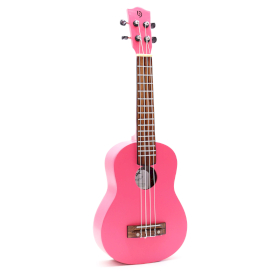 Artisan Made Ukulele - Bright Pink Finish (4 String)