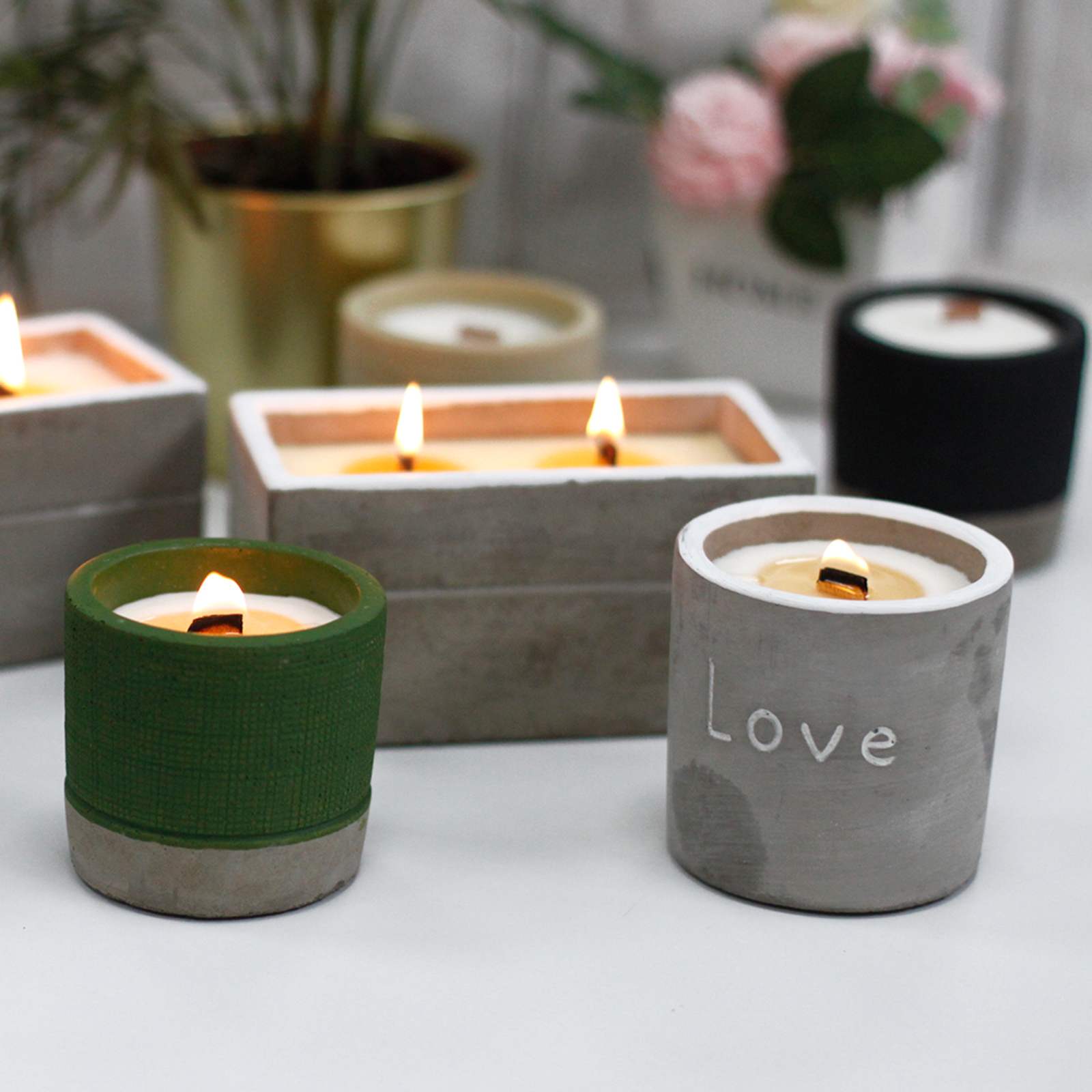 Wholesale Wooden Wick Candles