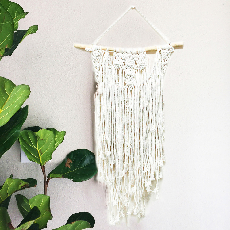 macrame wall hanging