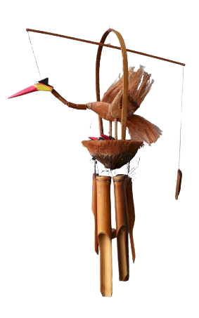 bamboo wind chimes wholesale