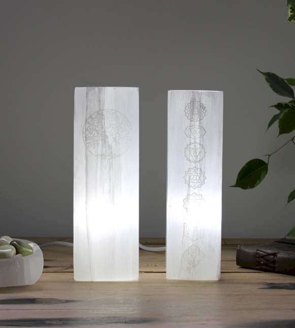 Wholesale Selenite Block Lamps