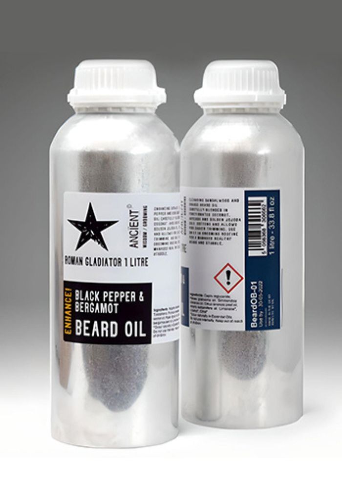 1 Litre Beard Oil - Roman Gladiator