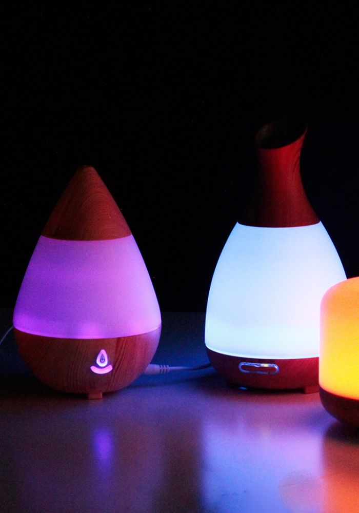 Teardrop Aroma Atomiser - USB - LED Colours