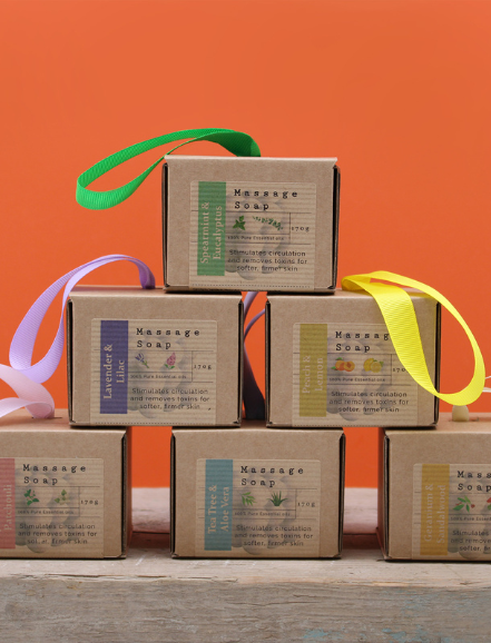 Wholesale Boxed Massage Soaps