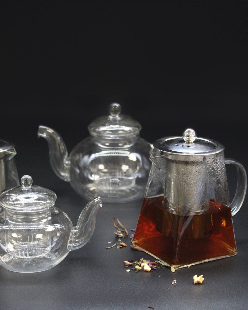 Wholesale Glass Infuser Teapot