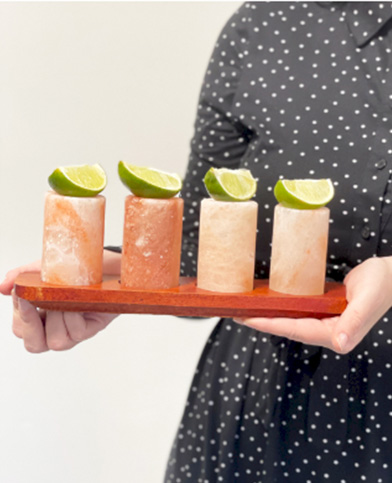 Himalayan Salt Shot Glasses