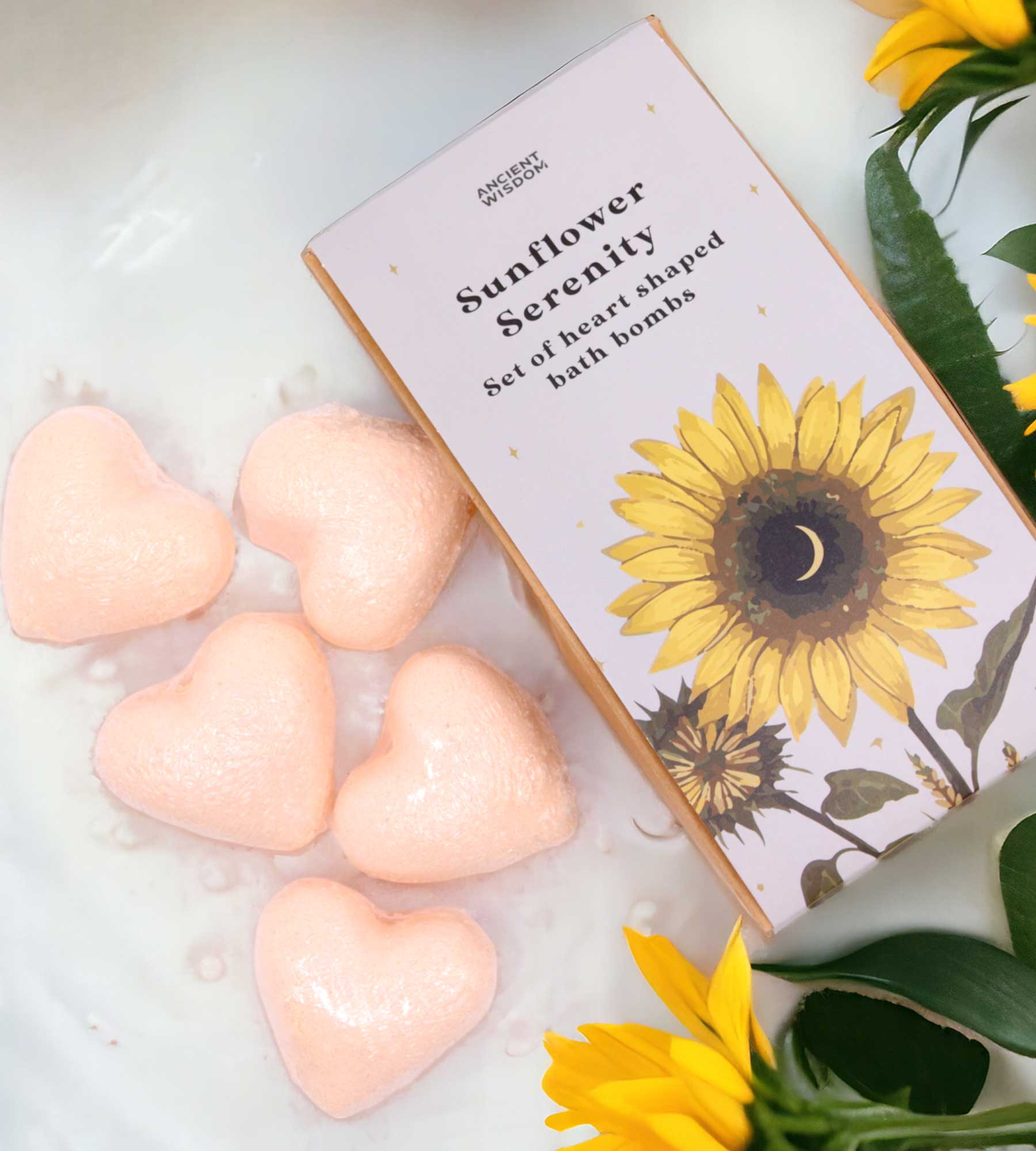 Mini Heart Shaped Bath Bomb